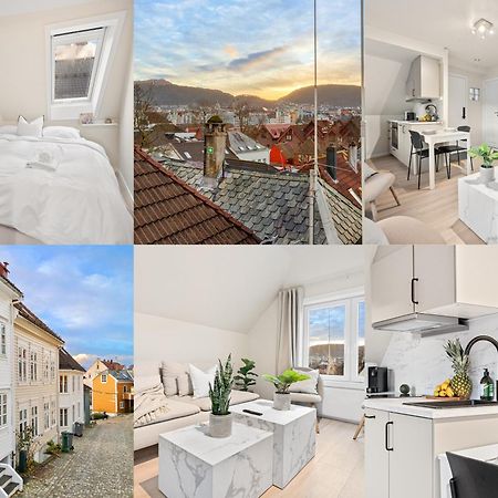 베르겐 View To Bryggen - Renovated Dec 24 - Historic Cobblestone Street 아파트 외부 사진