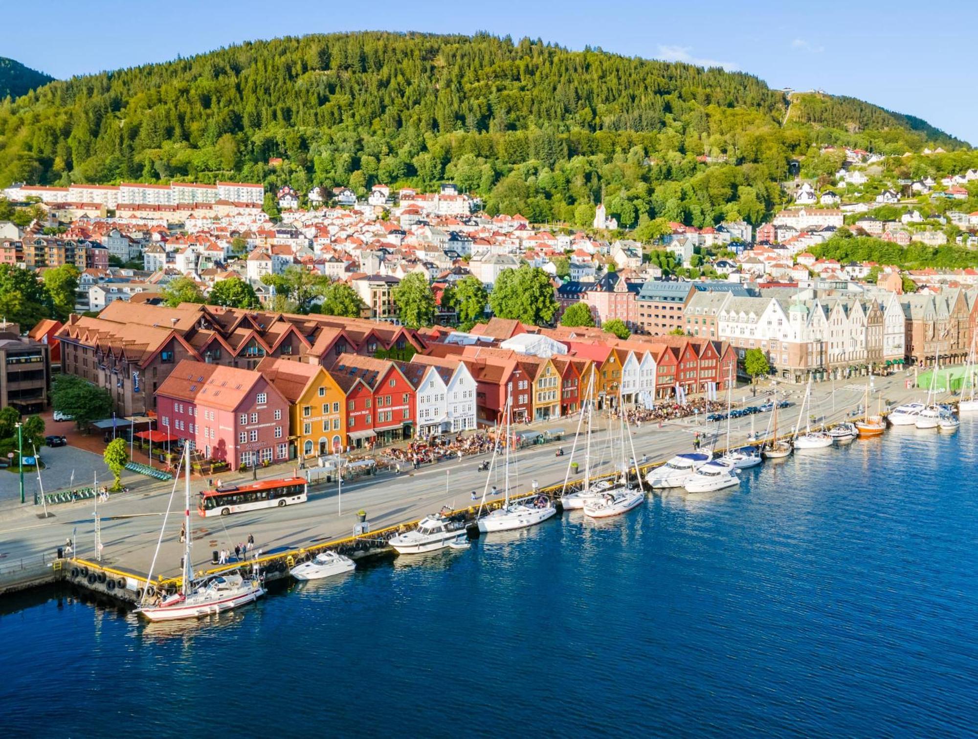 베르겐 View To Bryggen - Renovated Dec 24 - Historic Cobblestone Street 아파트 외부 사진