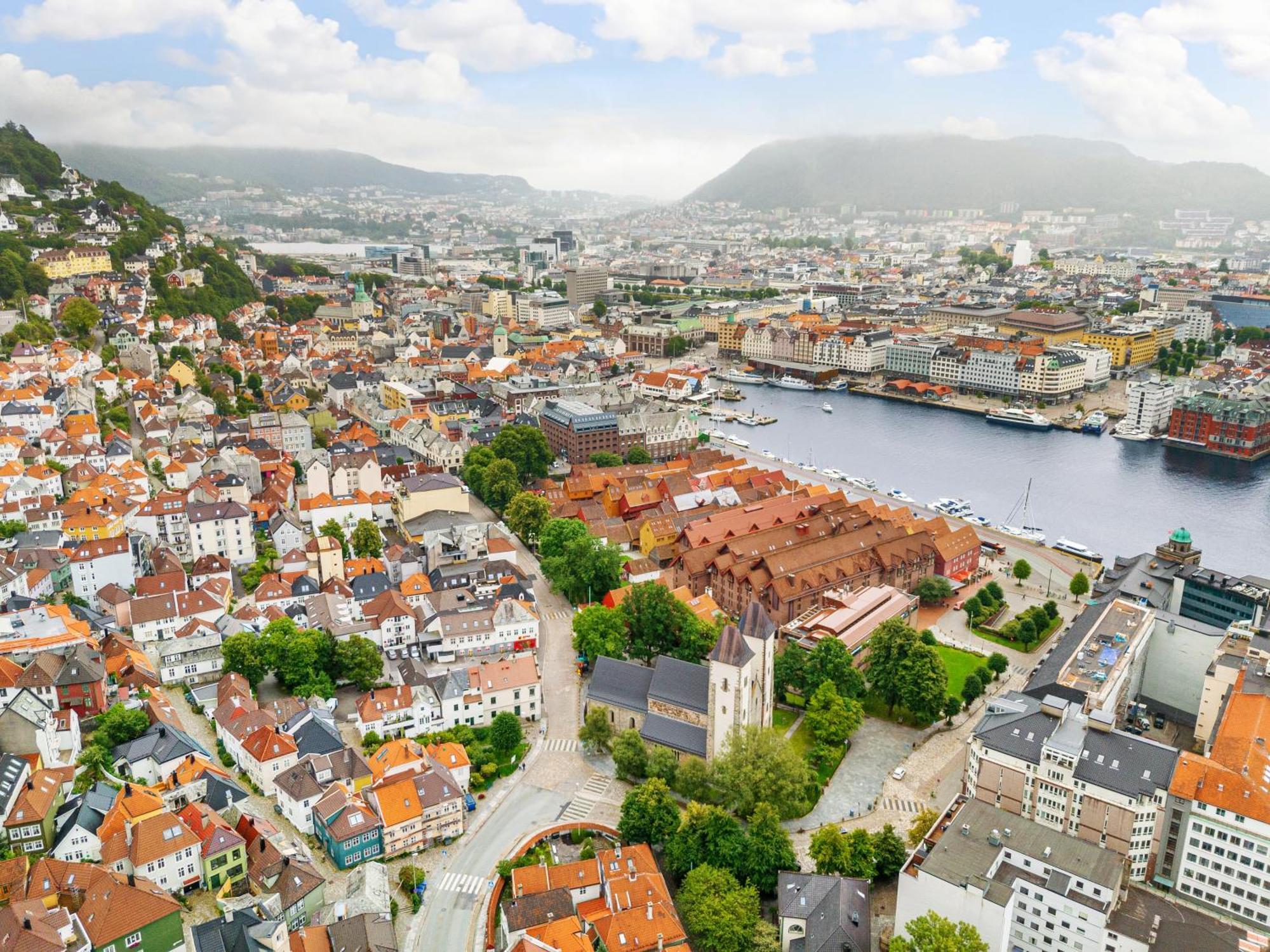 베르겐 View To Bryggen - Renovated Dec 24 - Historic Cobblestone Street 아파트 외부 사진